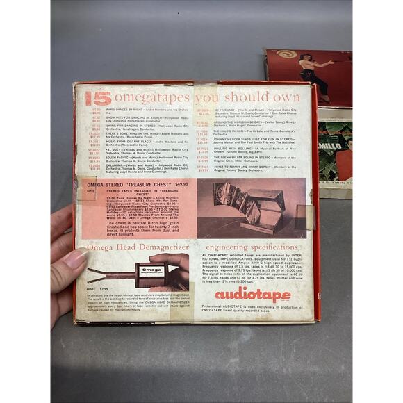 Pops In Stereo, High Noon, Groucho Marx, Pepe, George Mitchell Tape Reels - Picture 3 of 13